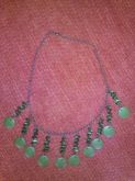 colarverde com pingente redondo